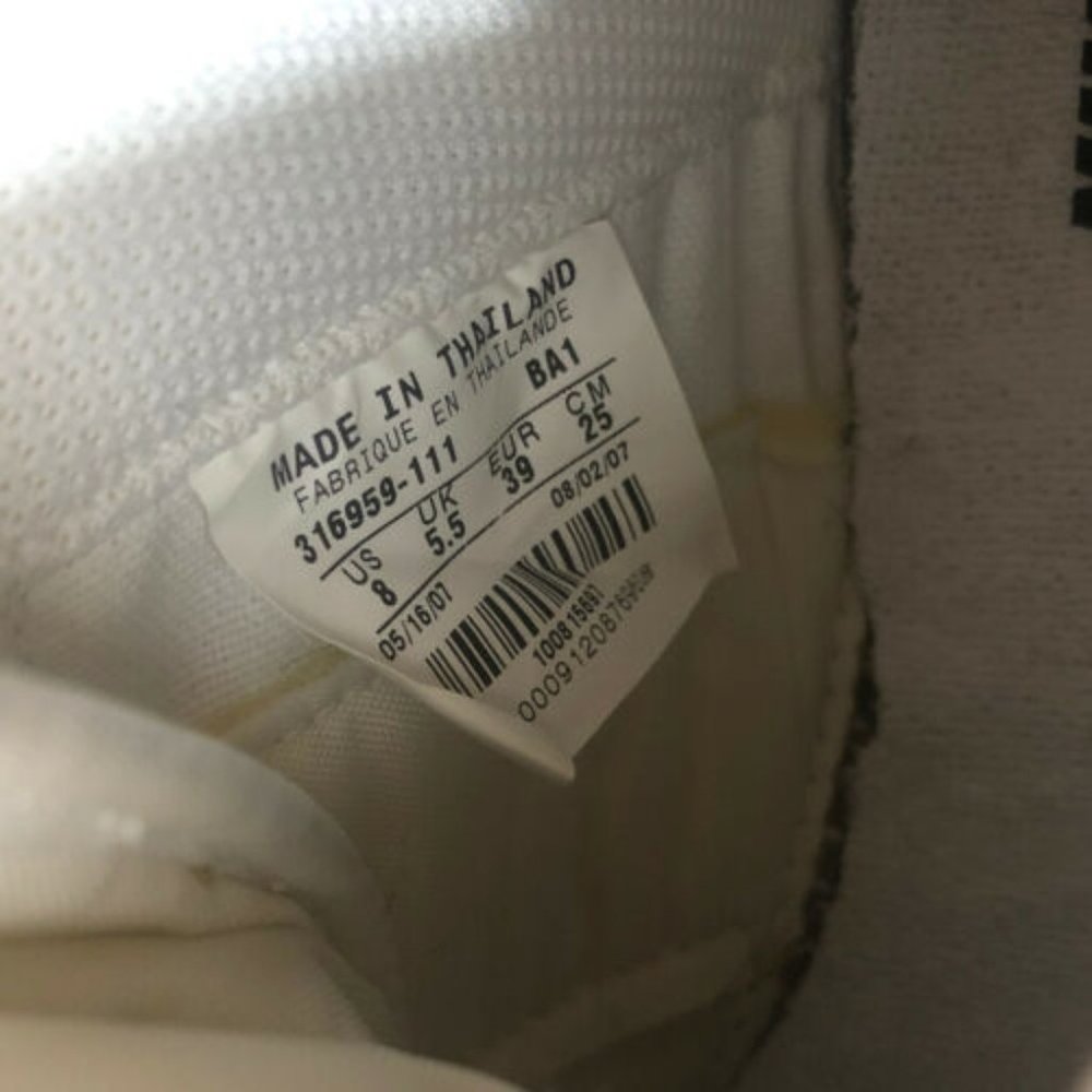 NIKE Blazer Mid Premium Women's 8 Zebra 316959-111 - Picture 7 of 8